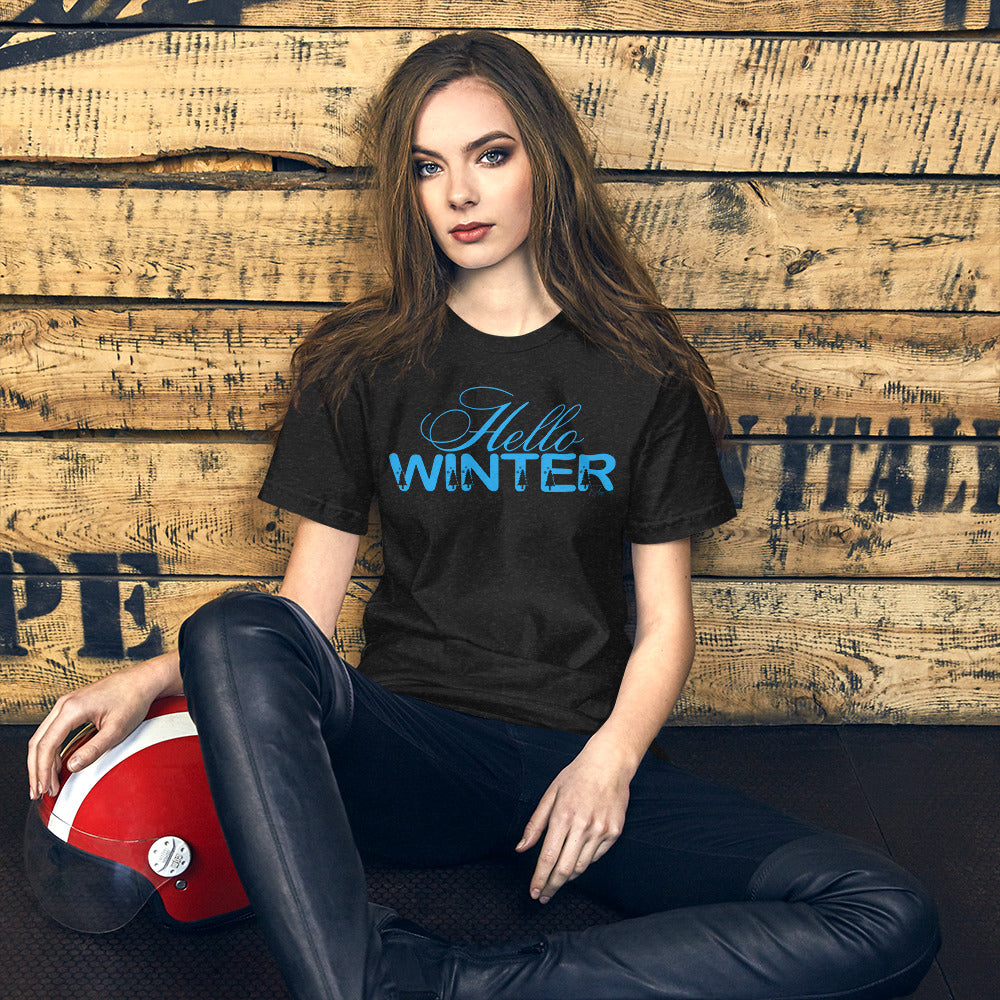 Hello Winter - Lightweight T-Shirt