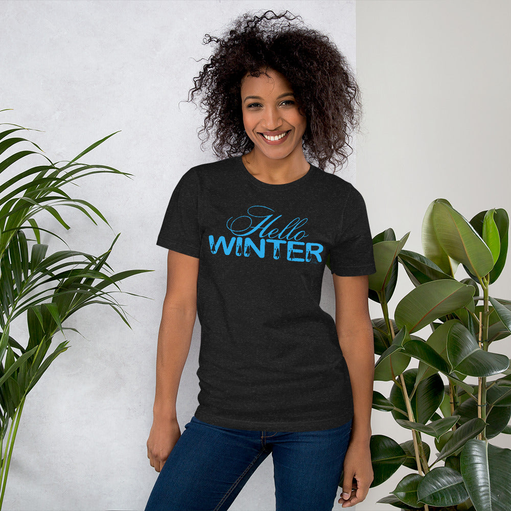 Hello Winter - Lightweight T-Shirt