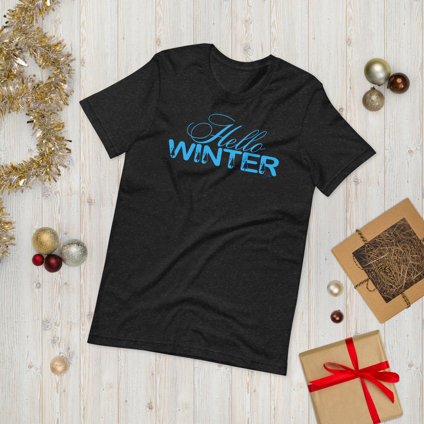 Hello Winter - Lightweight T-Shirt