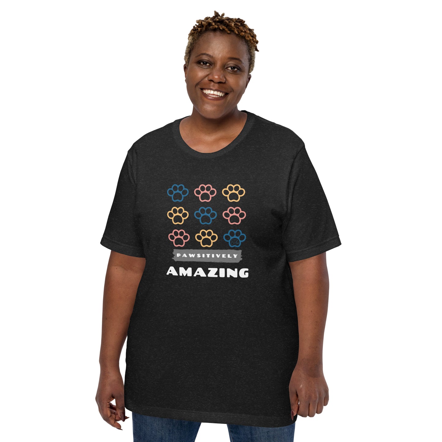 PAWS Dark - Lightweight T-Shirt