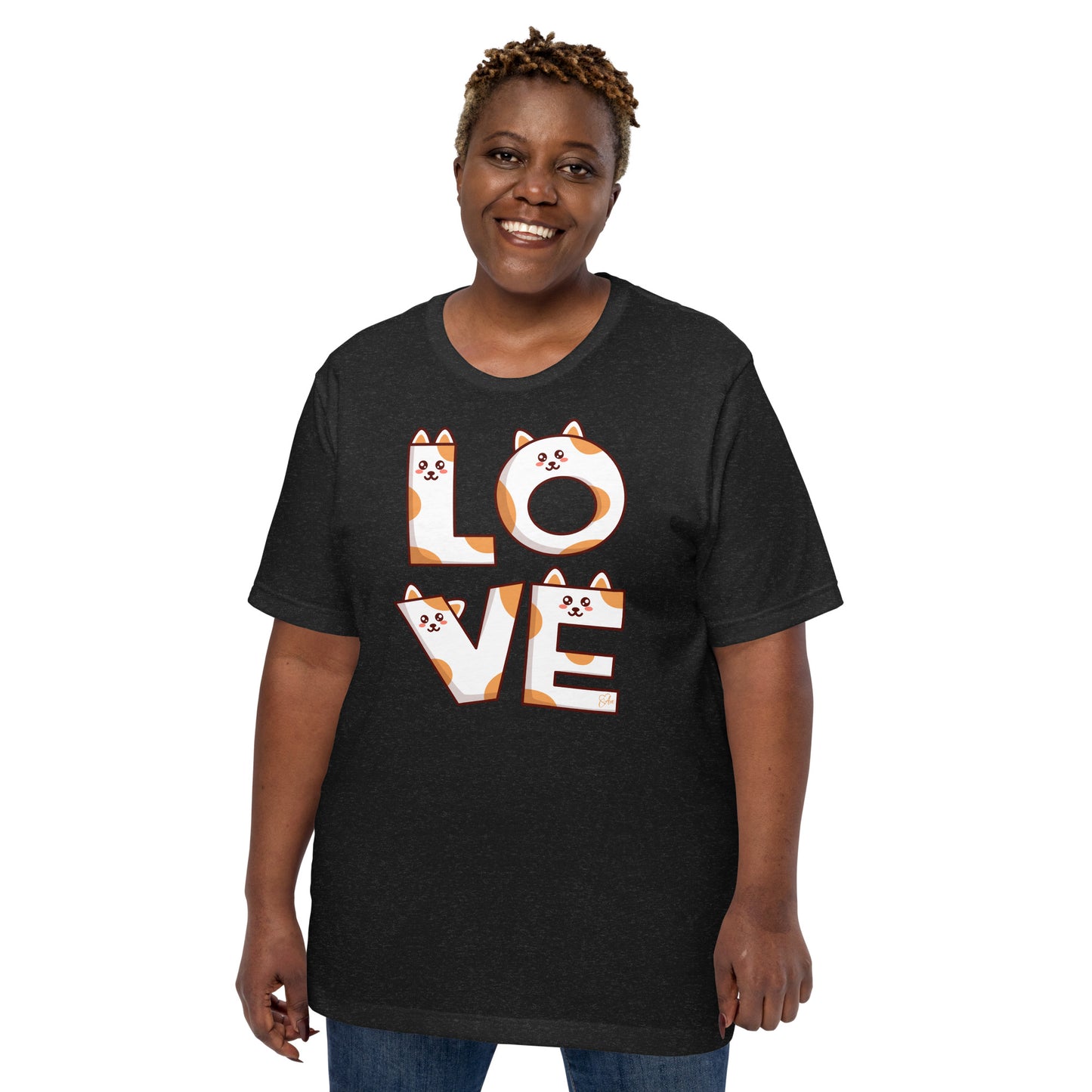 Cat Love - Lightweight T-Shirt