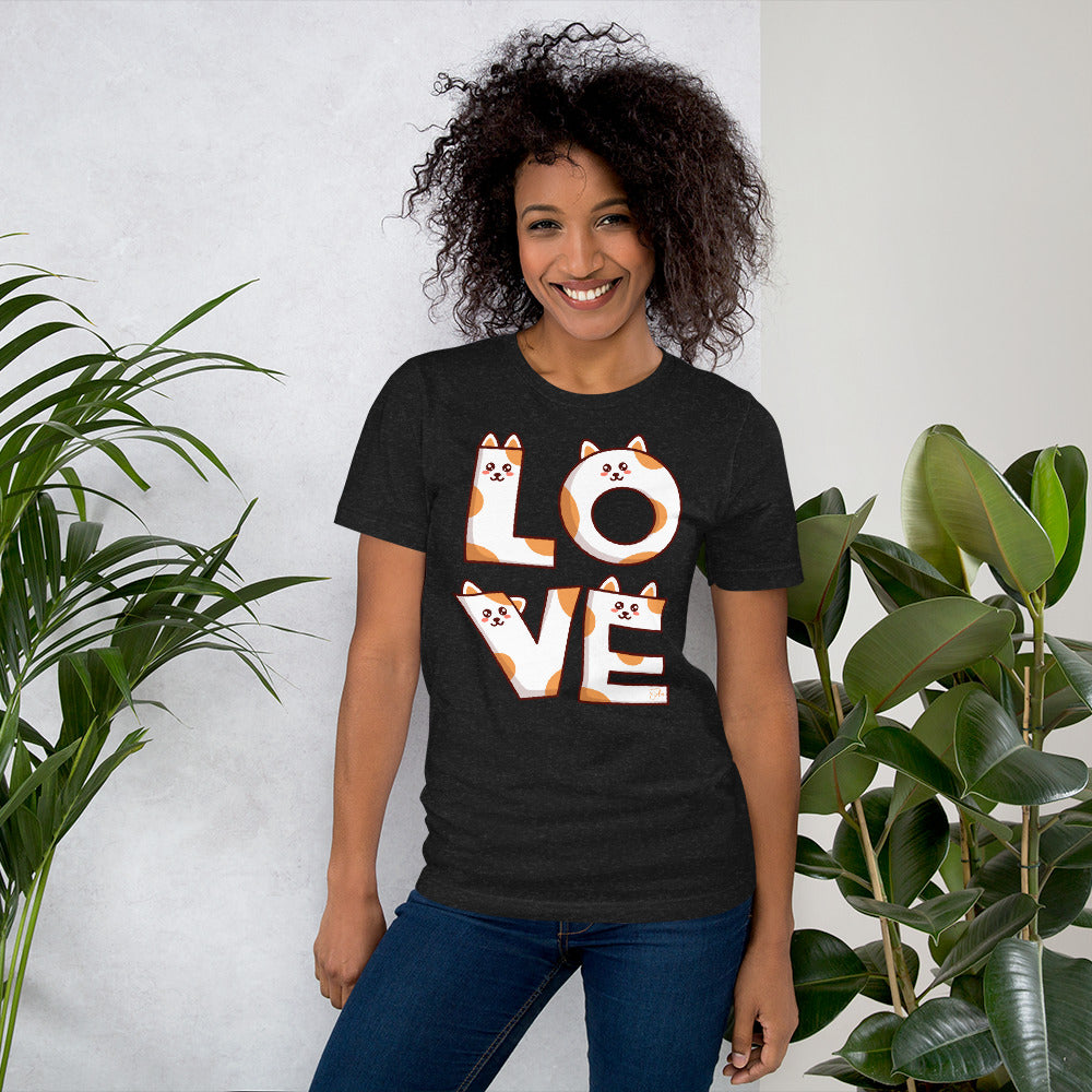 Cat Love - Lightweight T-Shirt