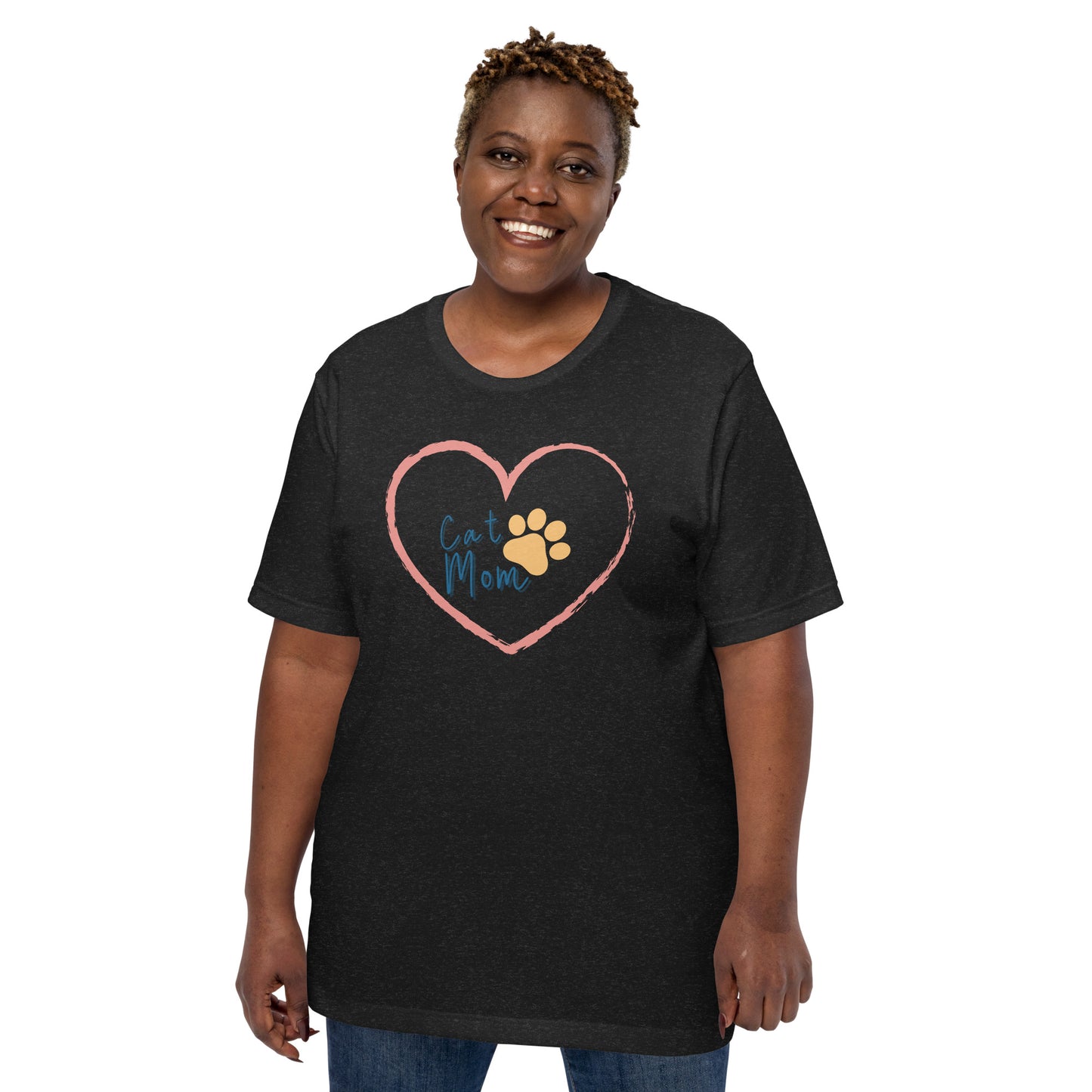 Cat Mom  - Lightweight T-Shirt