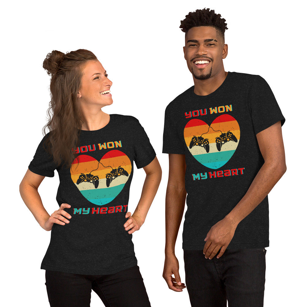 Retro Gamer Heart - Lightweight T-Shirt