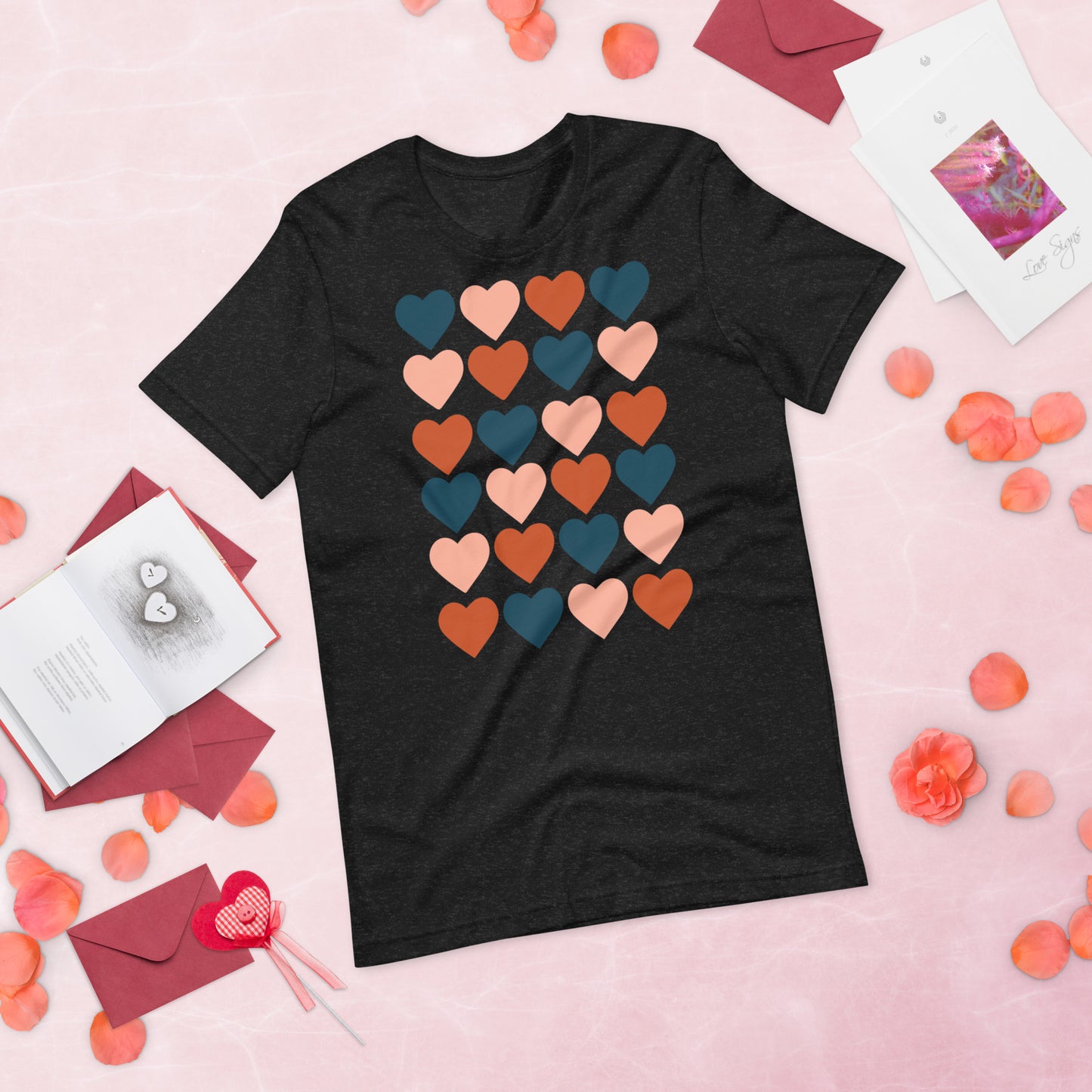 Neutral Hearts - Lightweight T-Shirt