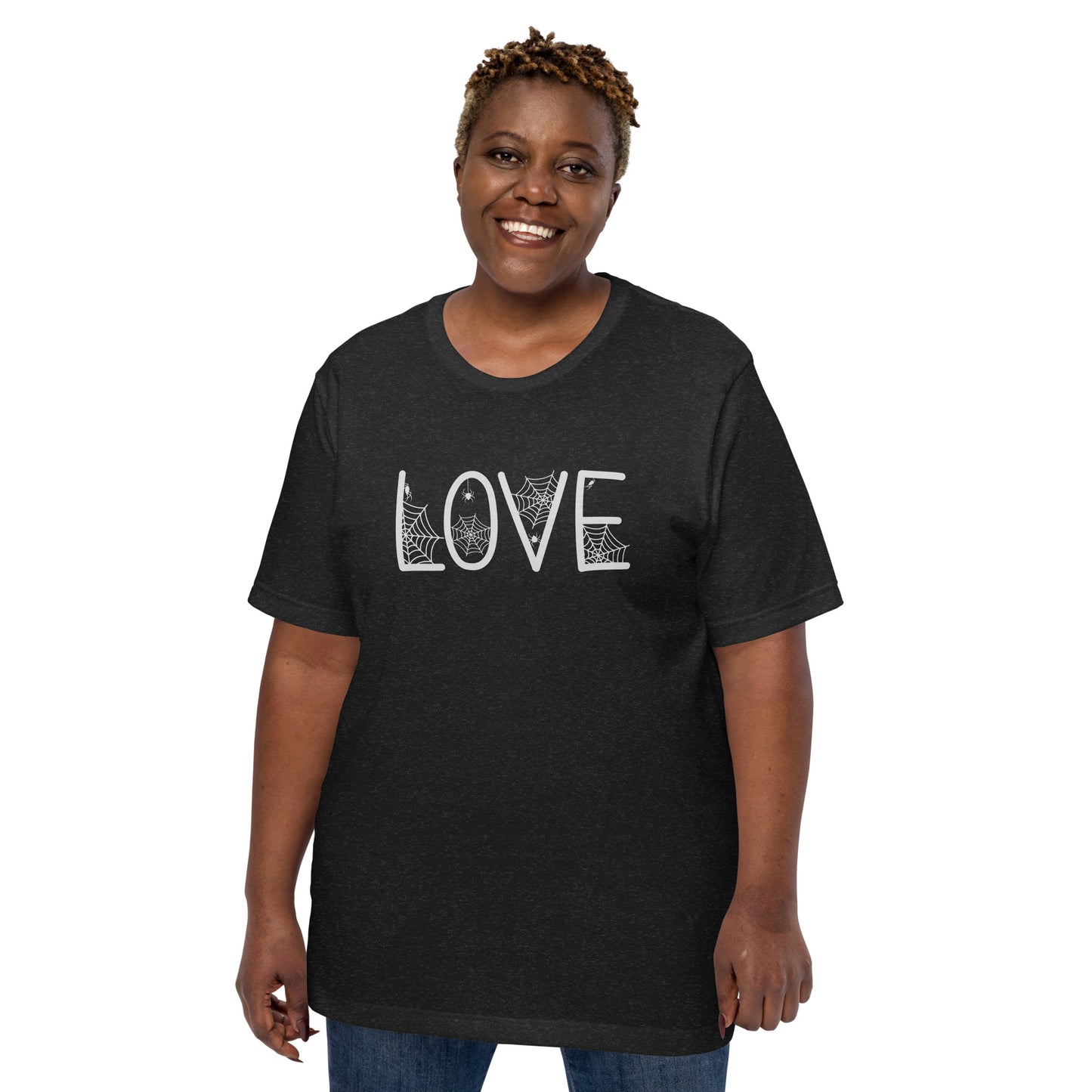 Webs of Love (Dark) - Lightweight T-Shirt
