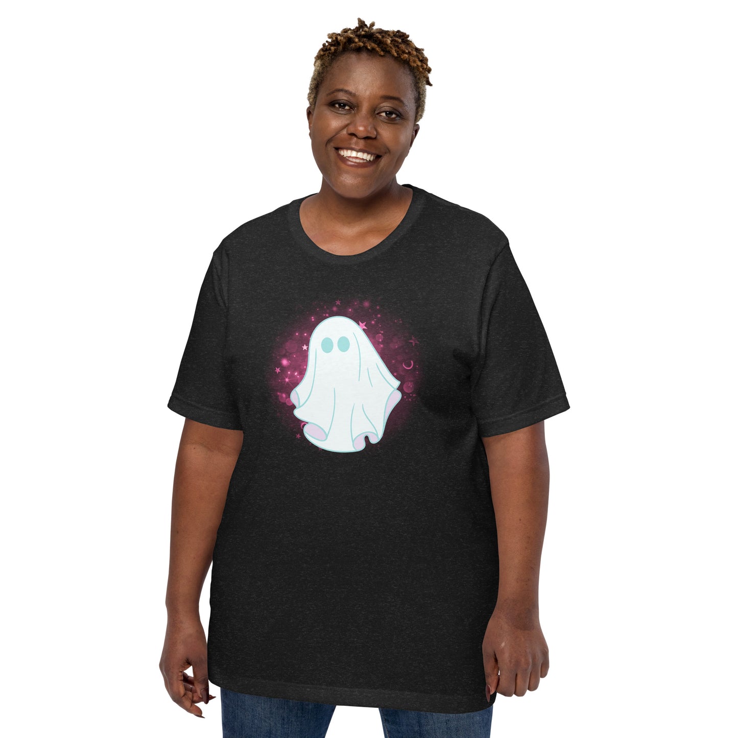 Pastel Ghost (Dark) - Lightweight T-Shirt
