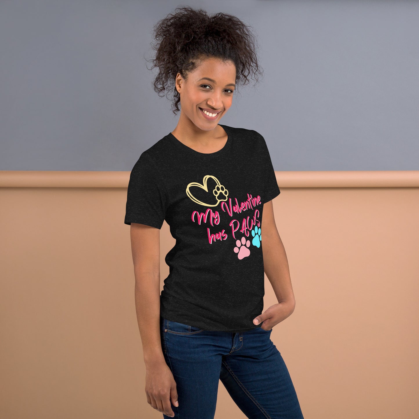 Paw Valentine - Lightweight T-Shirt