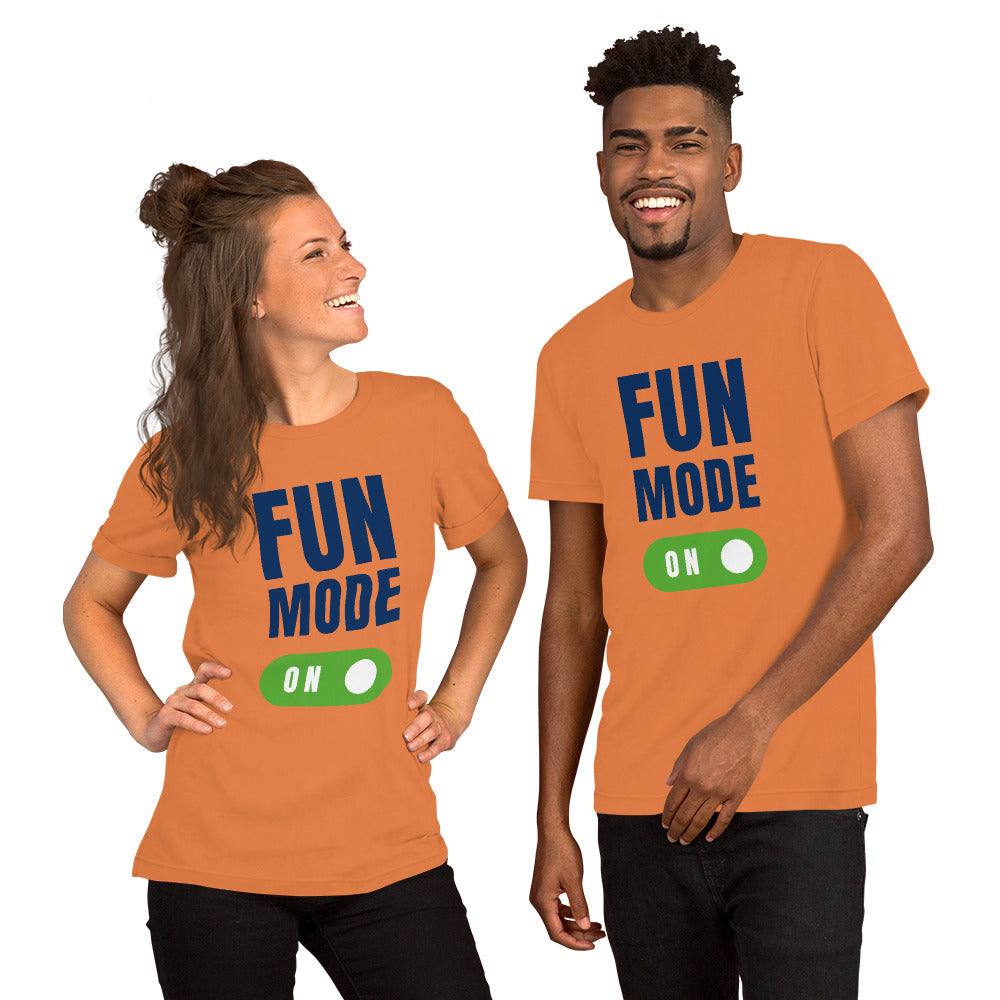 Fun Mode ON (Light) - Lightweight T-Shirt