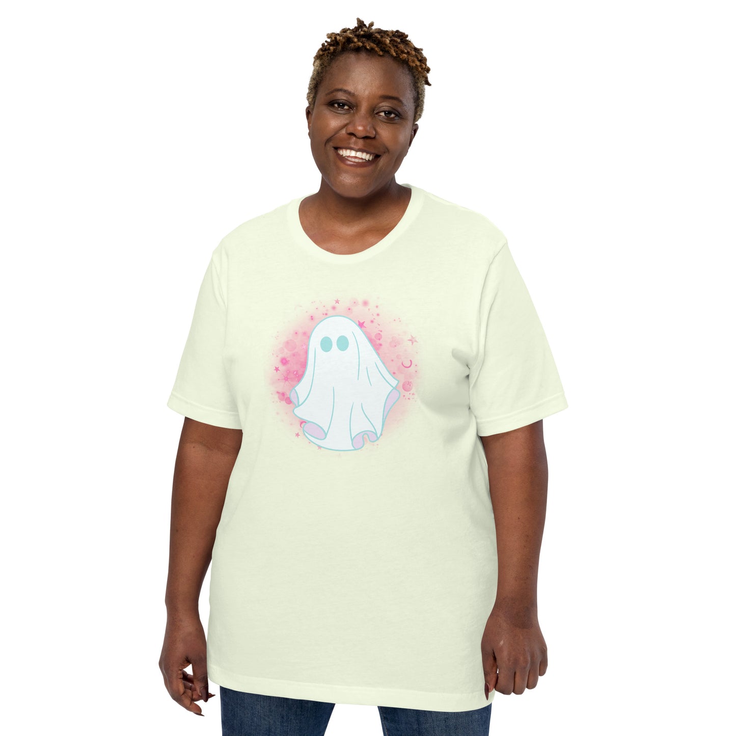 Pastel Ghost (Light) - Lightweight T-Shirt