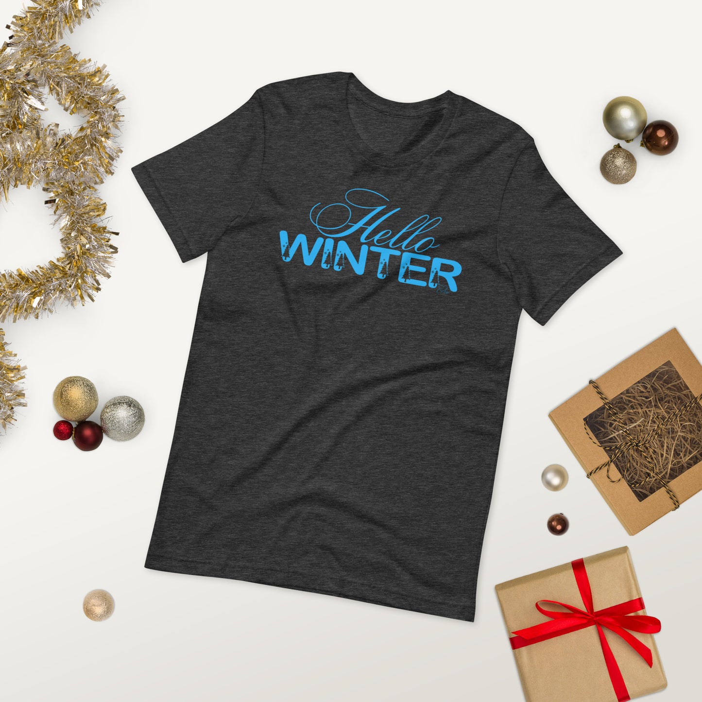 Hello Winter - Lightweight T-Shirt