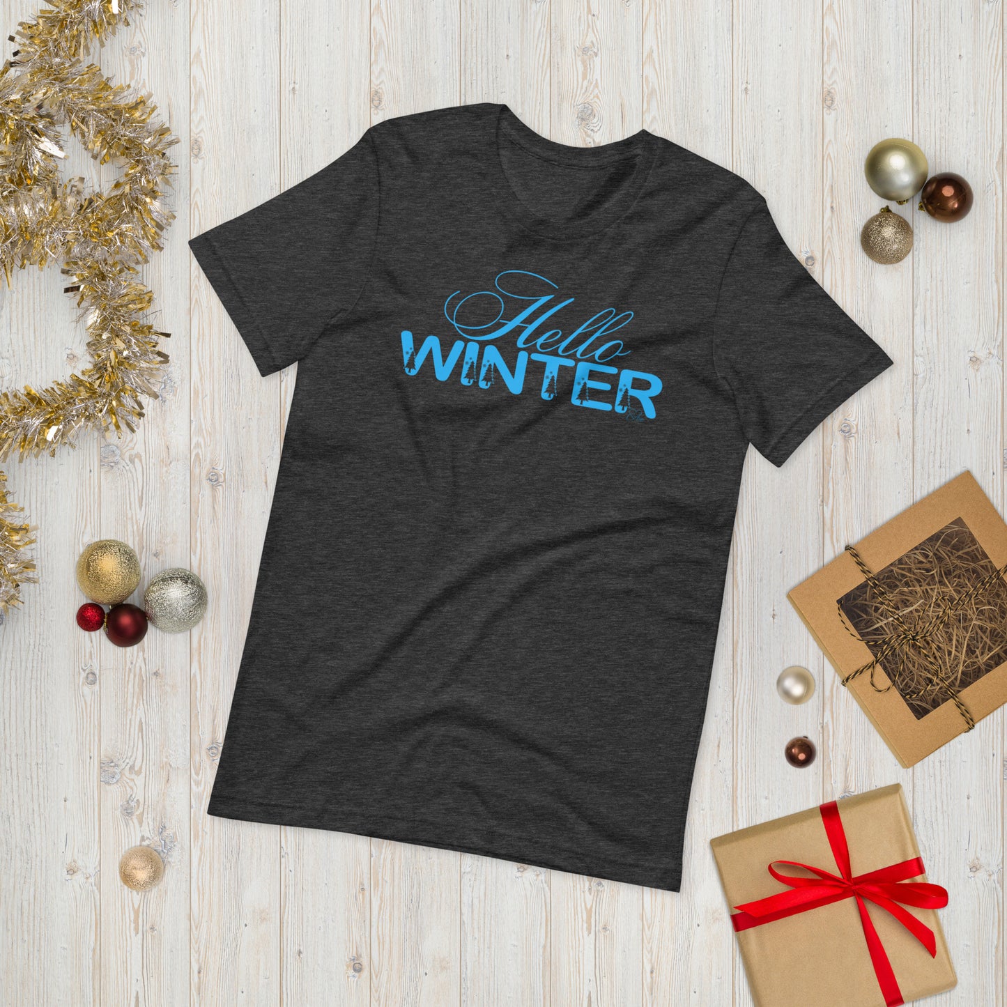 Hello Winter - Lightweight T-Shirt