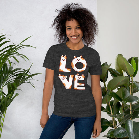 Cat Love - Lightweight T-Shirt