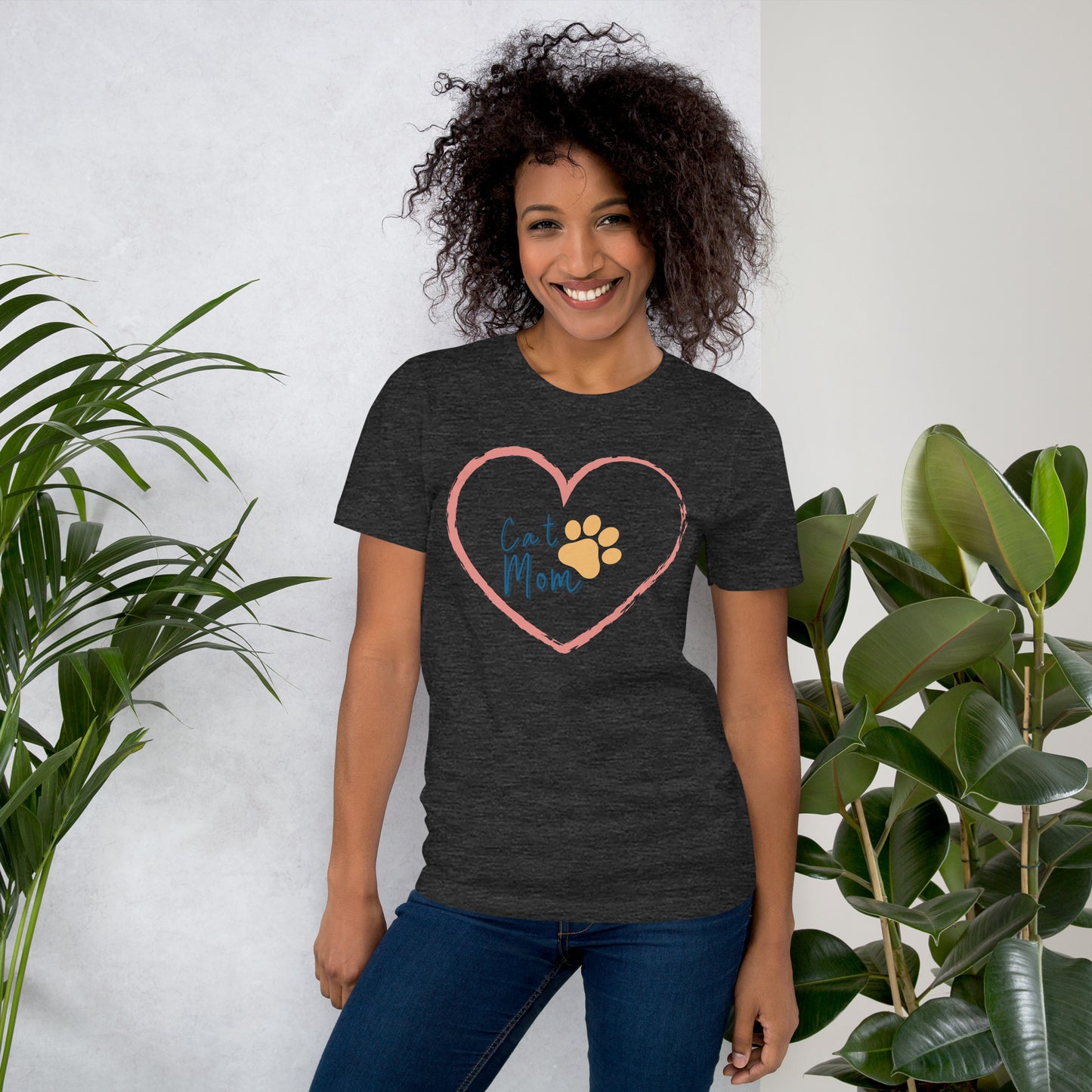 Cat Mom  - Lightweight T-Shirt