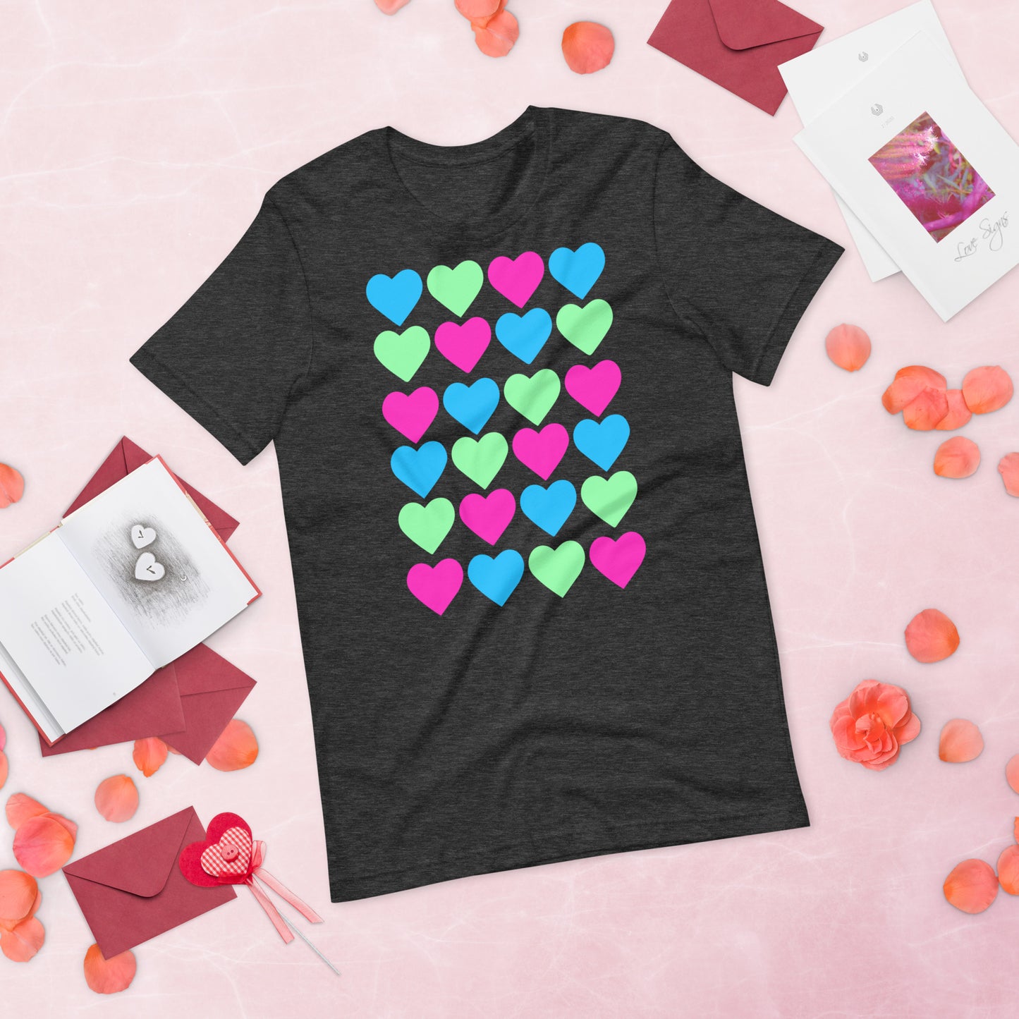 Bright Hearts - Lightweight T-Shirt