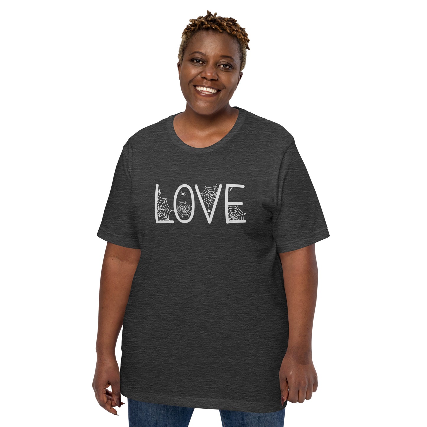 Webs of Love (Dark) - Lightweight T-Shirt