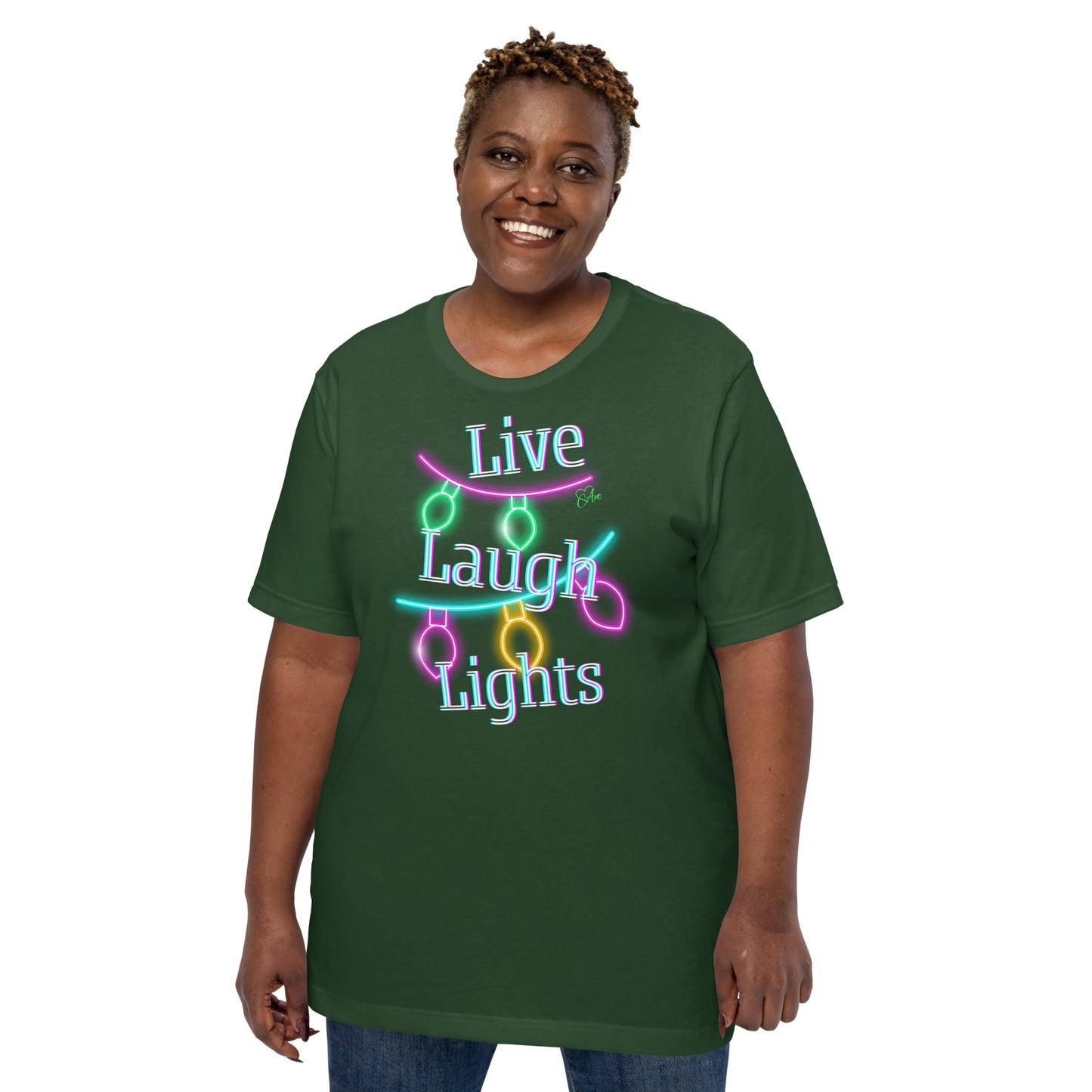Lights Dark - Lightweight T-Shirt