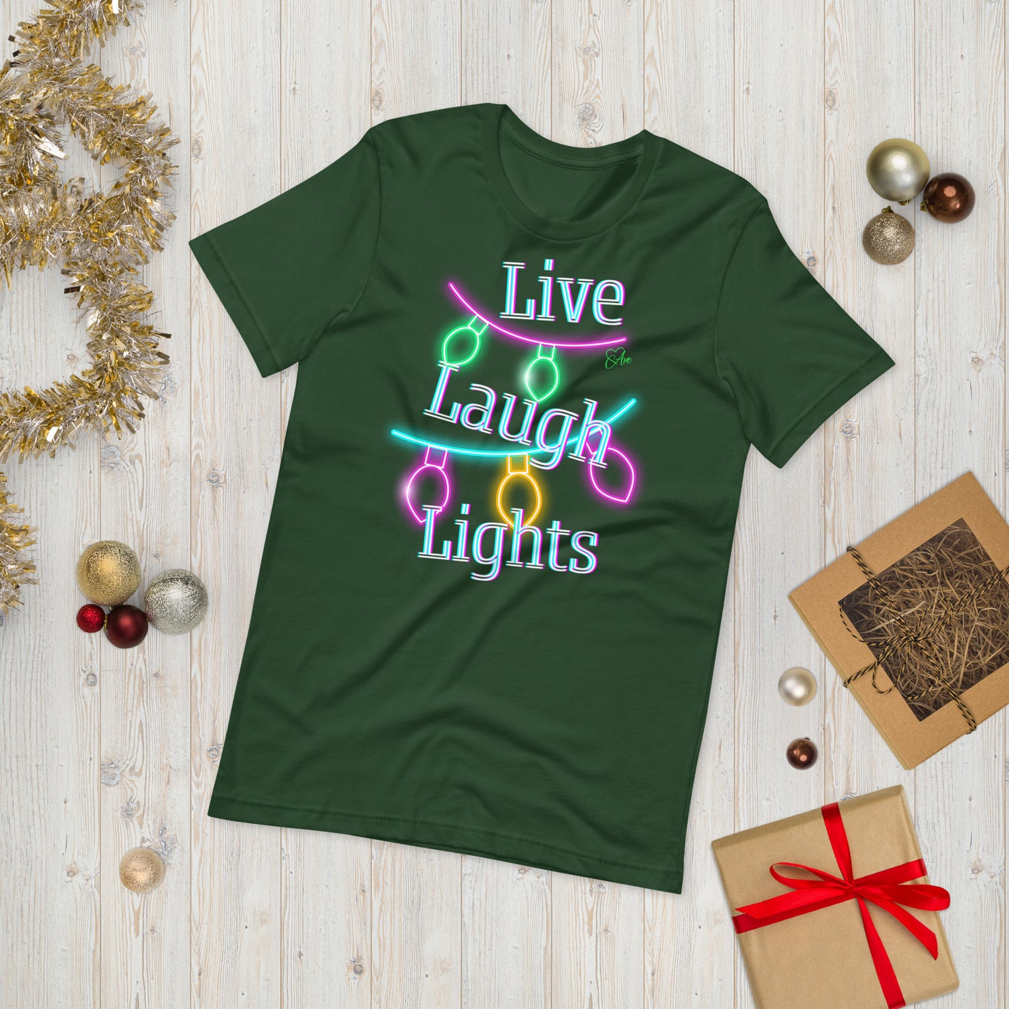 Lights Dark - Lightweight T-Shirt