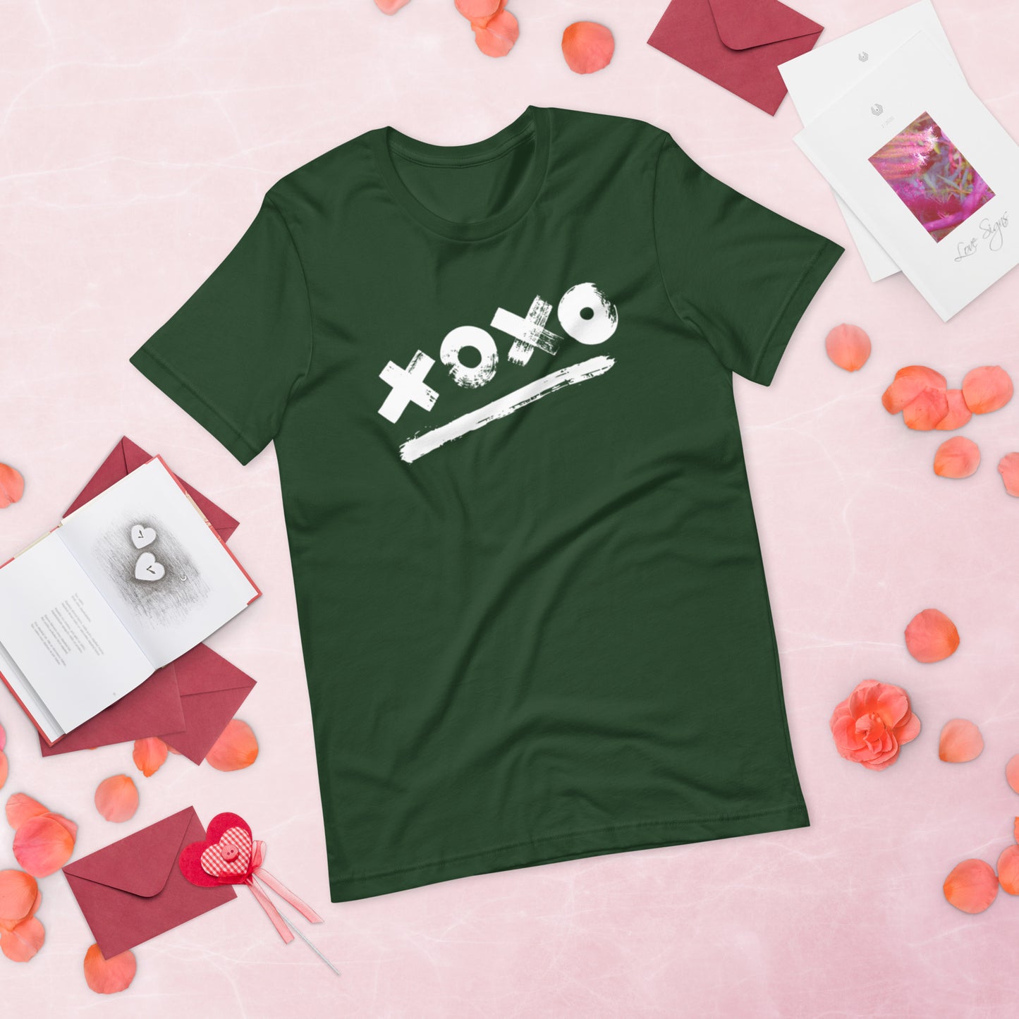 White XOXO - Lightweight T-Shirt