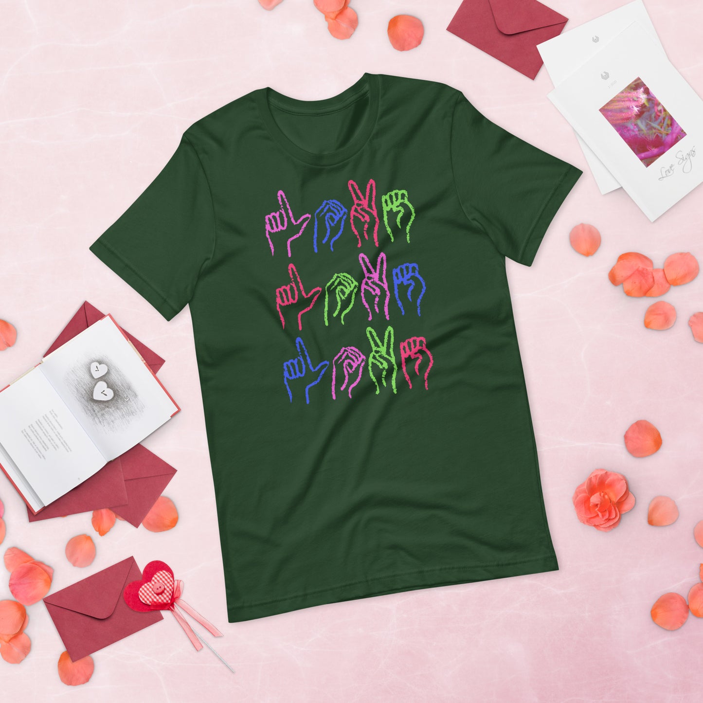 Love (Sign Language) - Lightweight T-Shirt