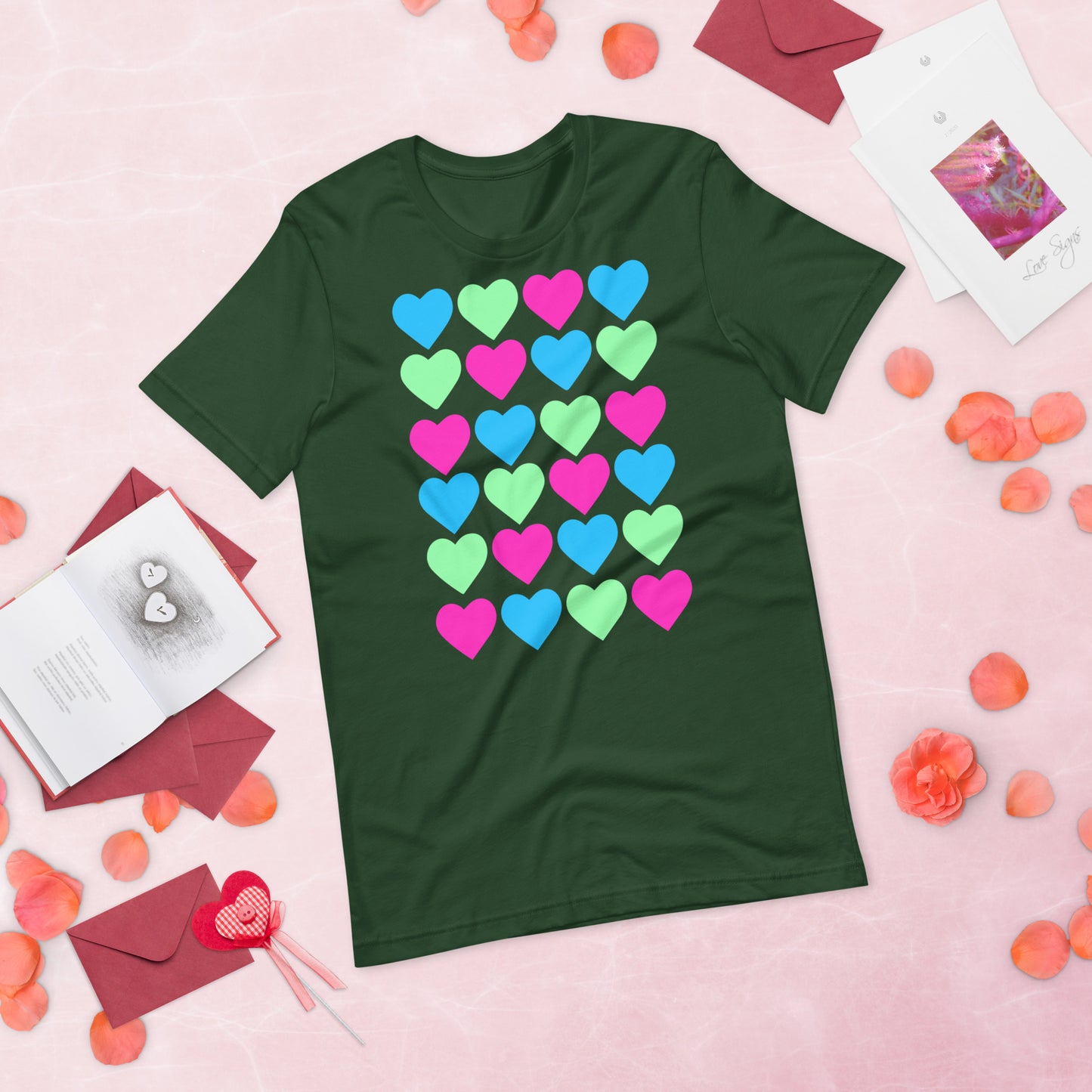 Bright Hearts - Lightweight T-Shirt