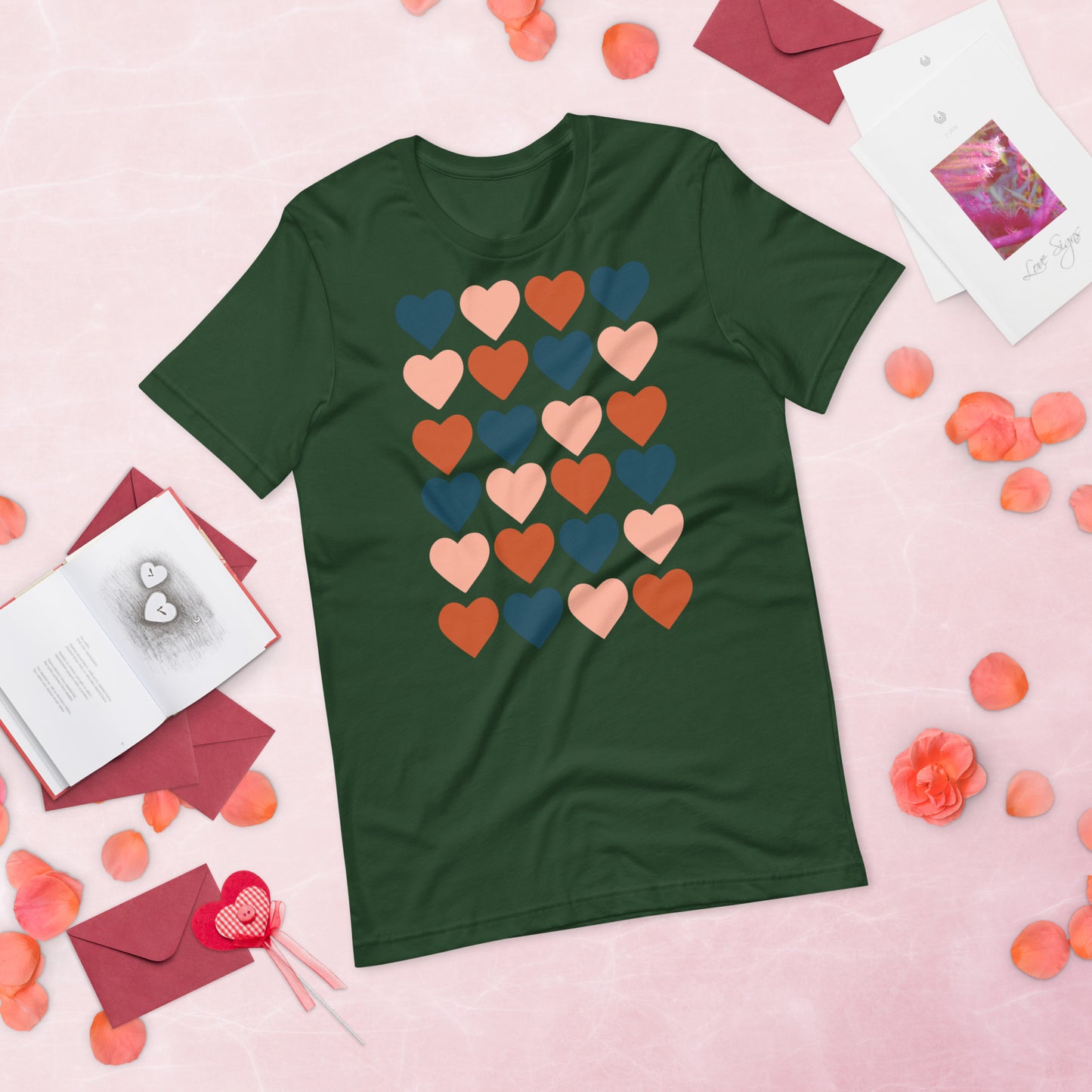 Neutral Hearts - Lightweight T-Shirt