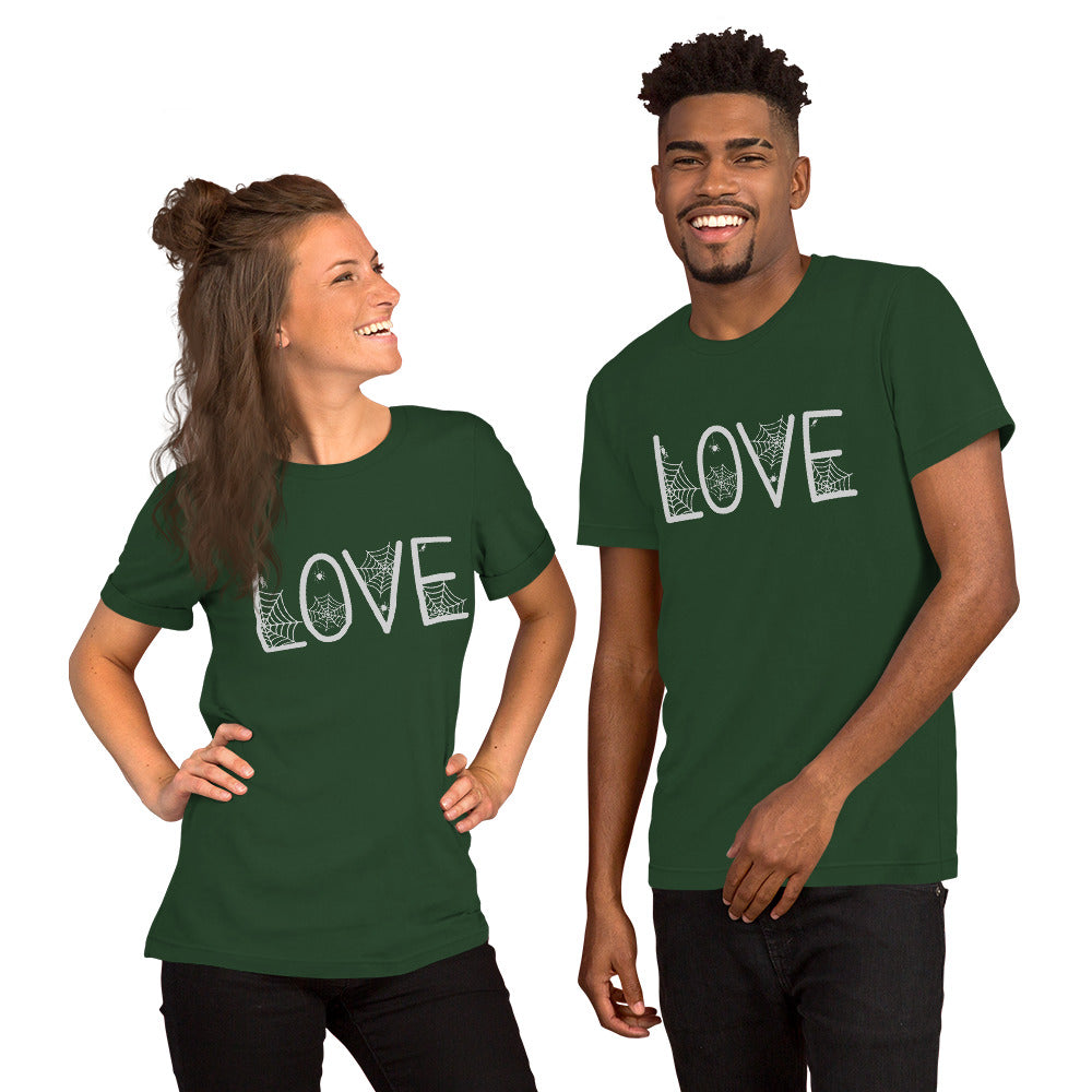Webs of Love (Dark) - Lightweight T-Shirt