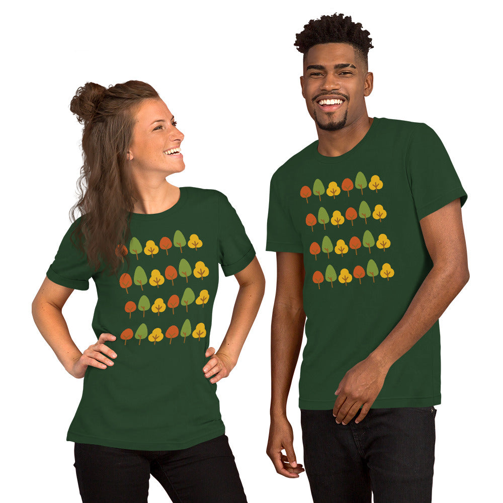 Autumn Trees - Lightweight T-Shirt