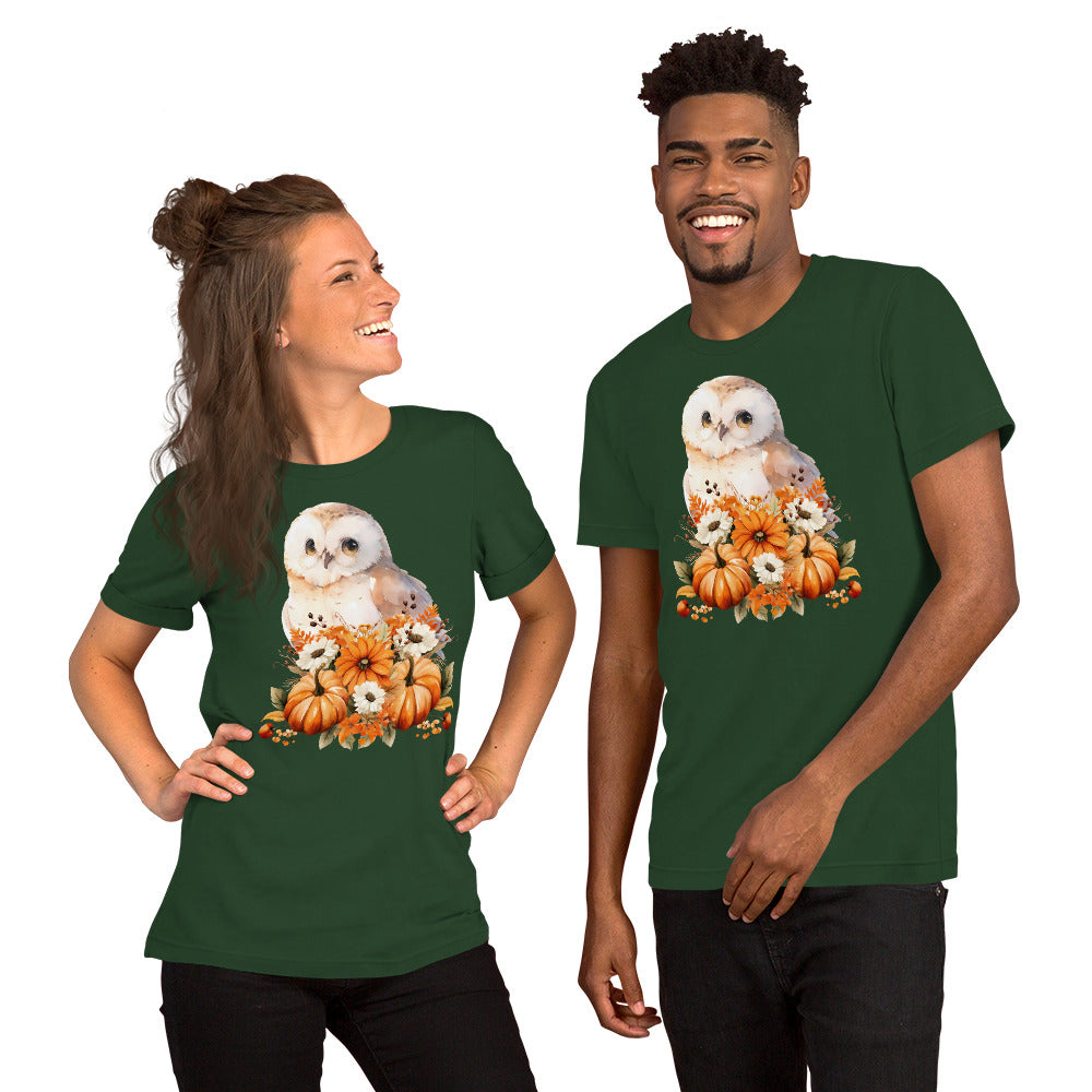 Autumn Owl - Lightweight T-Shirt