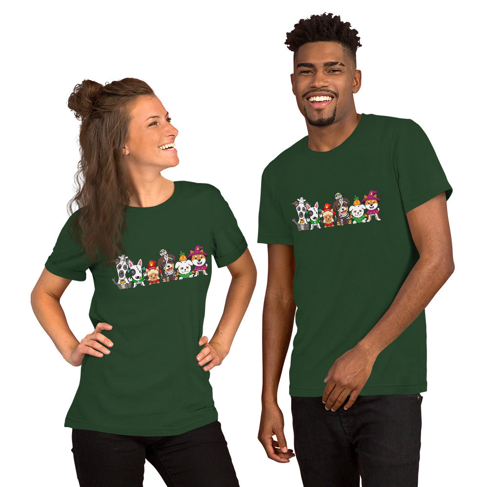 Halloween Dogs - Lightweight T-Shirt