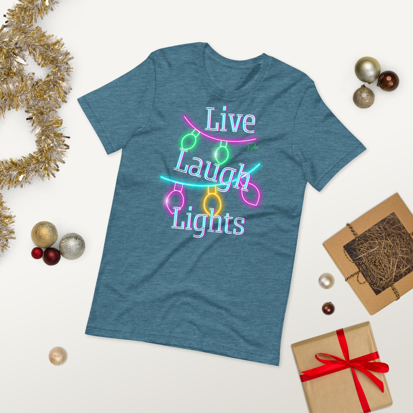 Lights Dark - Lightweight T-Shirt