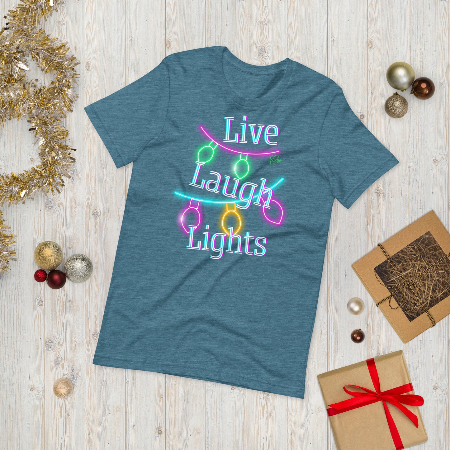 Lights Dark - Lightweight T-Shirt