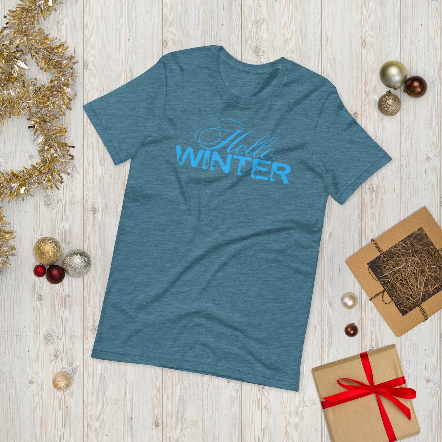 Hello Winter - Lightweight T-Shirt