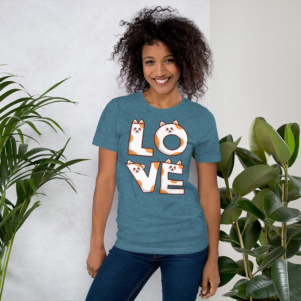 Cat Love - Lightweight T-Shirt