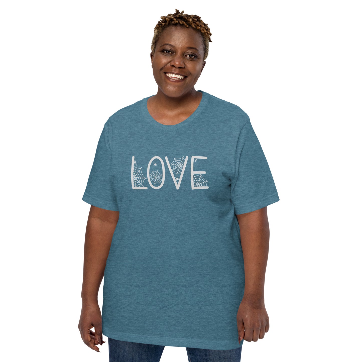 Webs of Love (Dark) - Lightweight T-Shirt