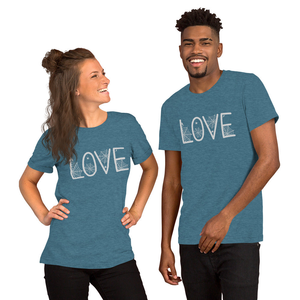 Webs of Love (Dark) - Lightweight T-Shirt