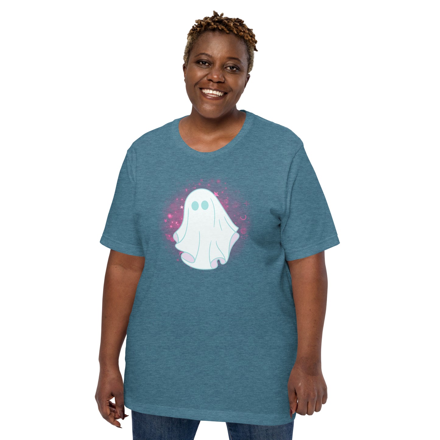 Pastel Ghost (Dark) - Lightweight T-Shirt