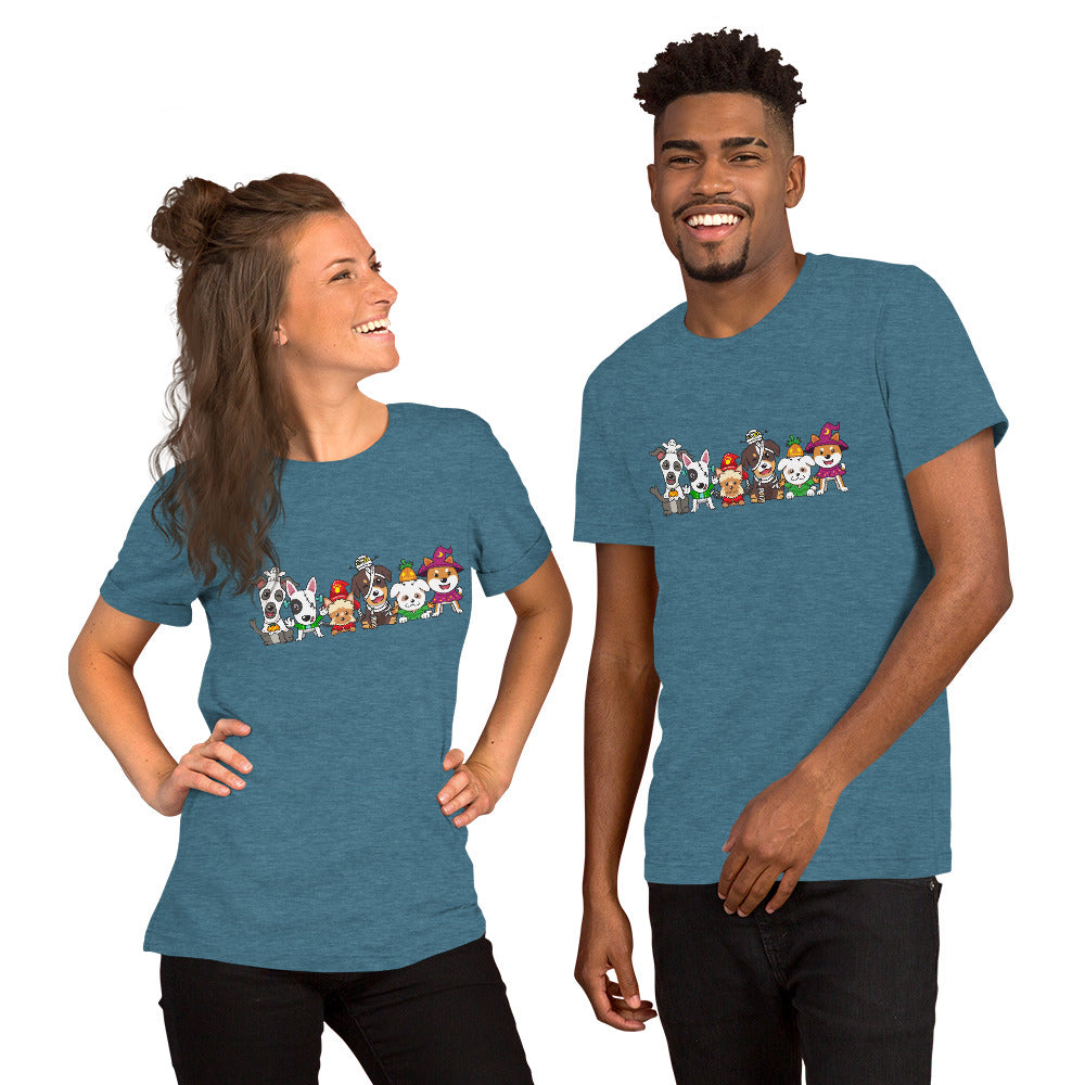 Halloween Dogs - Lightweight T-Shirt