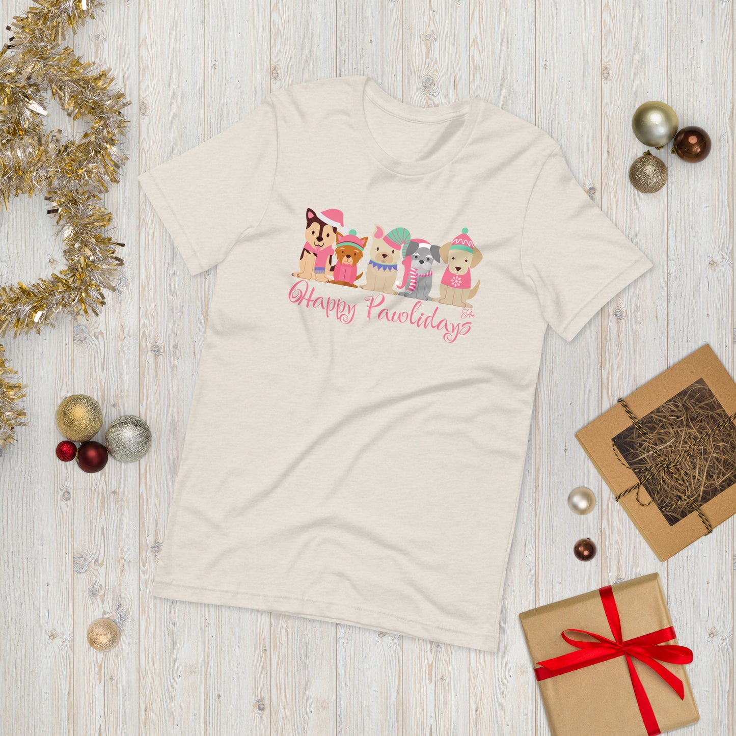 Dog Holiday - Lightweight T-Shirt