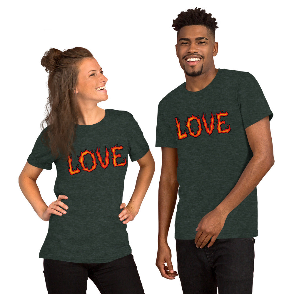 Burning Love - Lightweight T-shirt