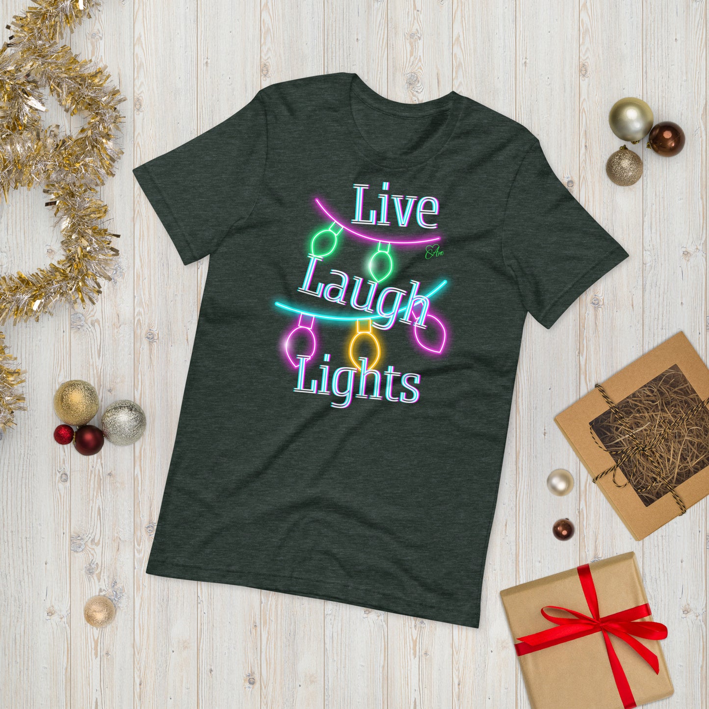 Lights Dark - Lightweight T-Shirt