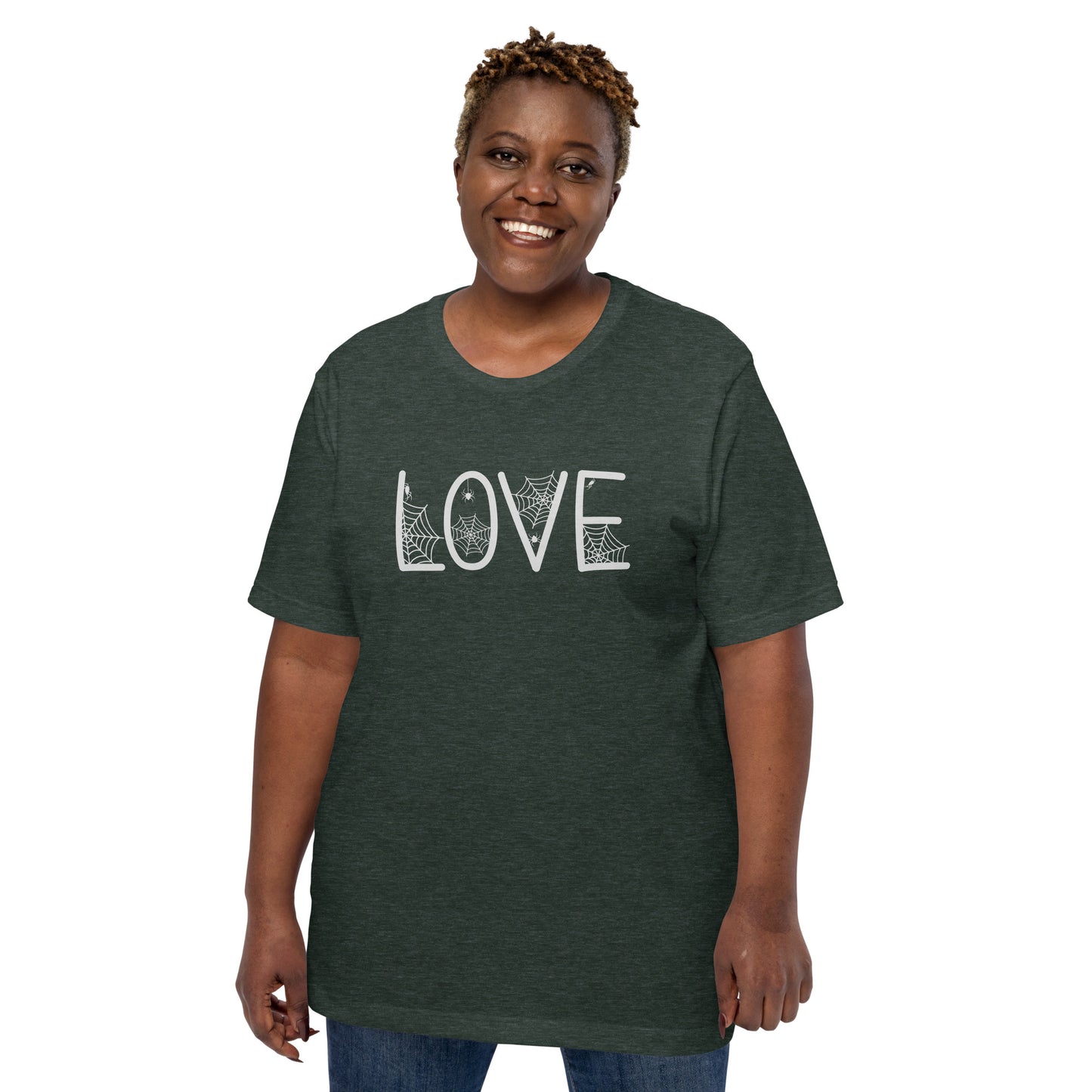 Webs of Love (Dark) - Lightweight T-Shirt