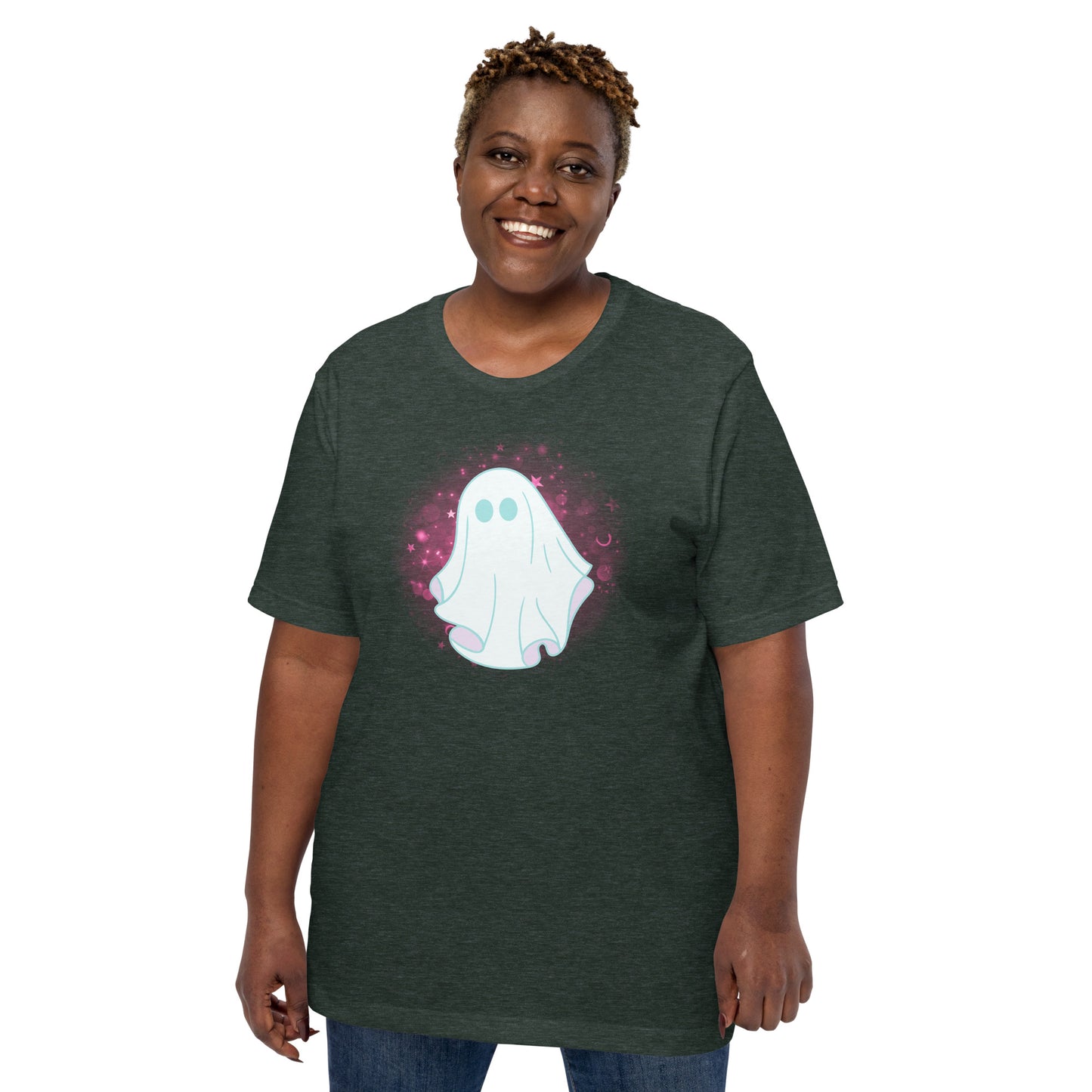 Pastel Ghost (Dark) - Lightweight T-Shirt