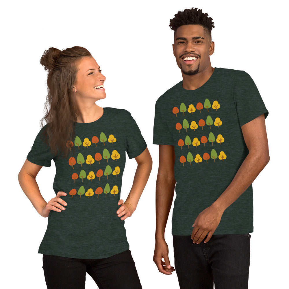 Autumn Trees - Lightweight T-Shirt
