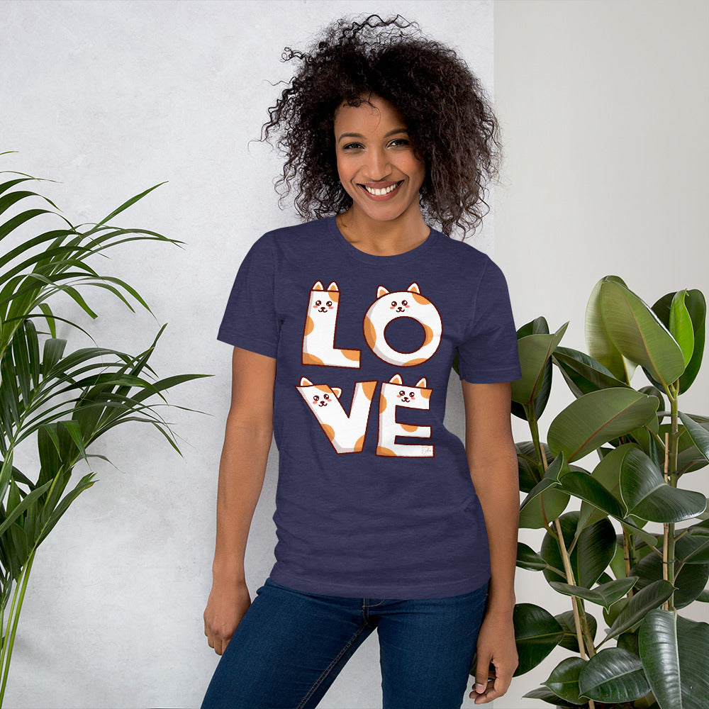 Cat Love - Lightweight T-Shirt