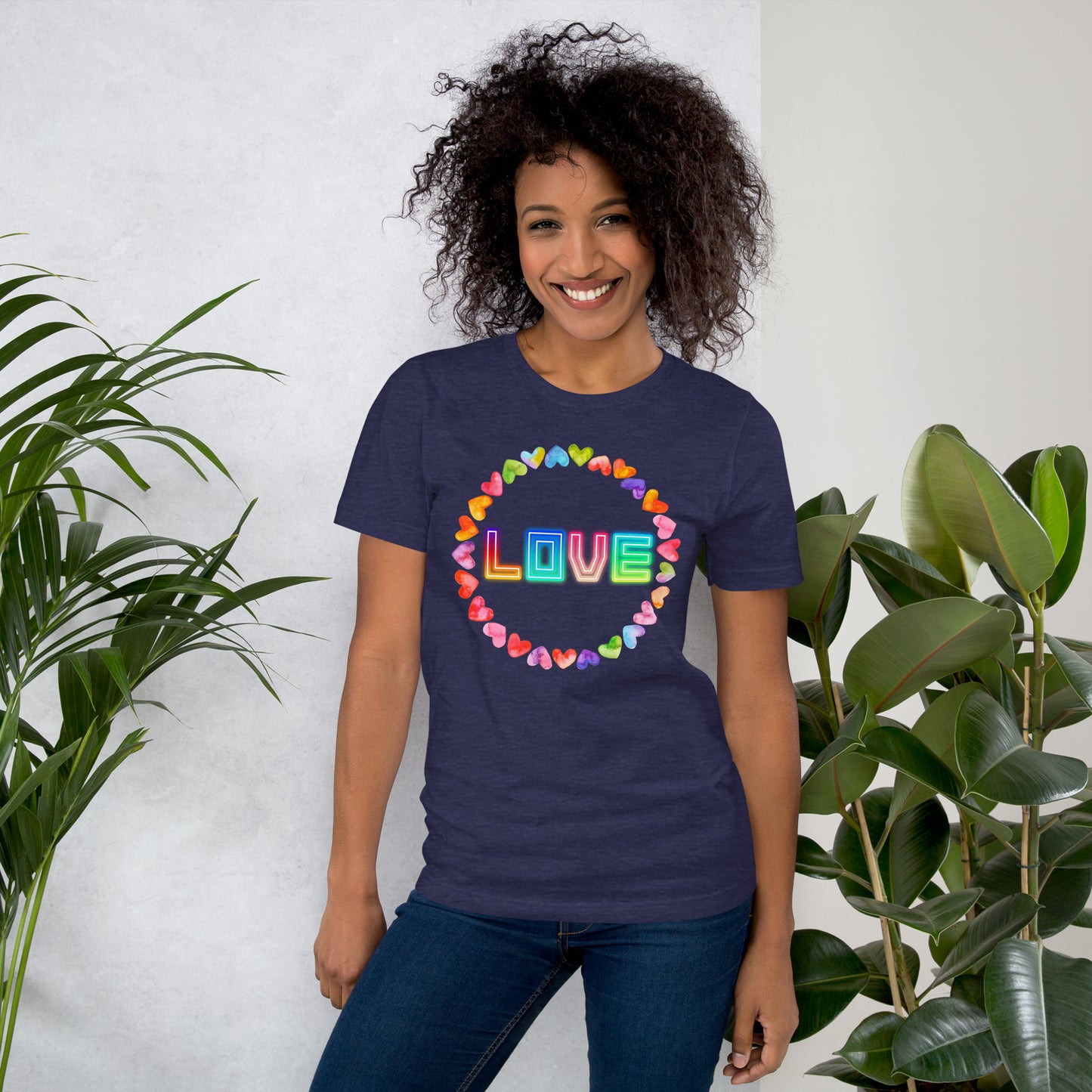 Rainbow Love - Lightweight T-Shirt