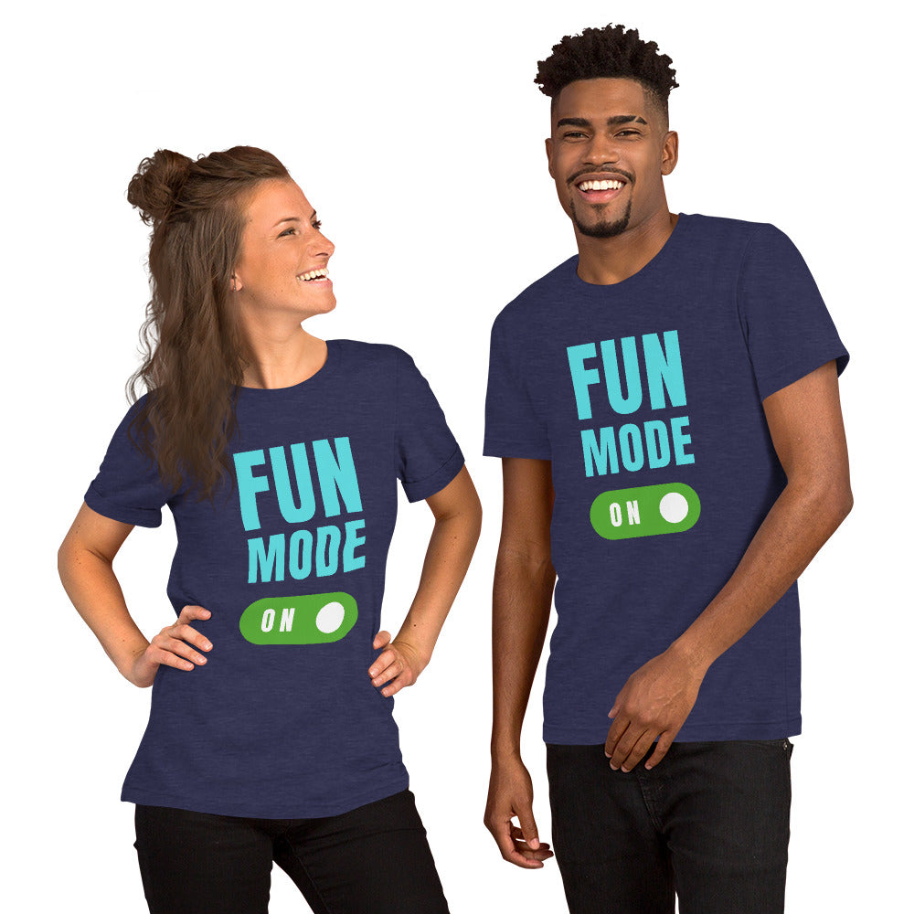 Fun Mode ON (Dark) - Lightweight T-Shirt