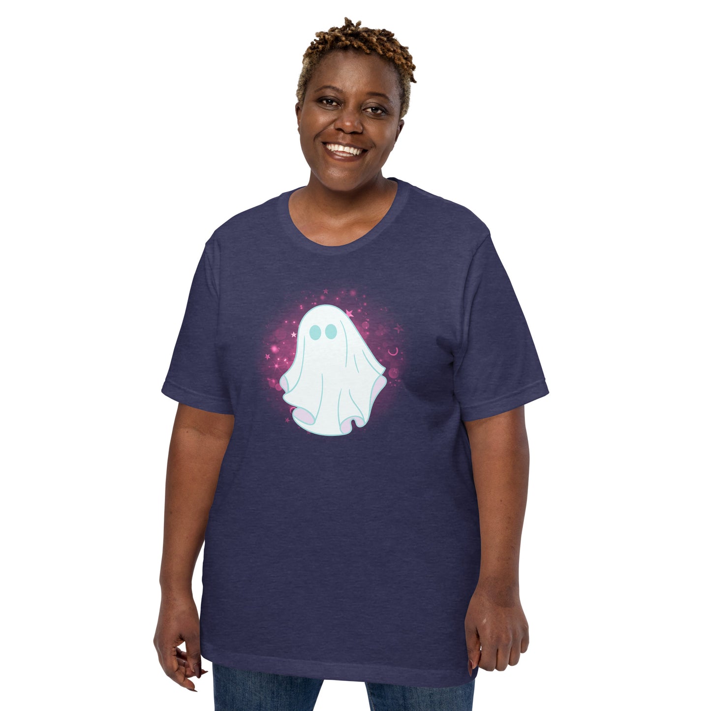 Pastel Ghost (Dark) - Lightweight T-Shirt
