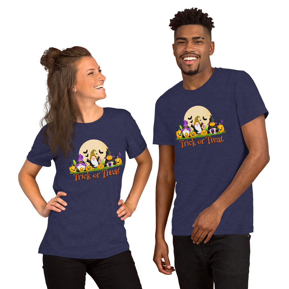 Gnome Full Moon (Trick or Treat) - Lightweight T-Shirt