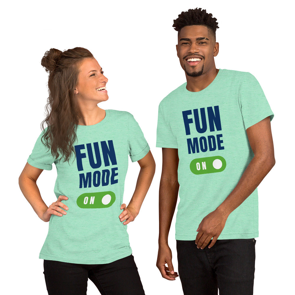 Fun Mode ON (Light) - Lightweight T-Shirt